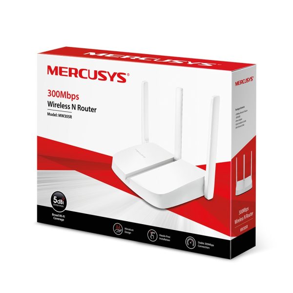 Router inalambrico N multinodo de 300Mbps MERCUSYS