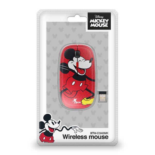 Mouse optico Inalambrico MICKEY  XTM-D340MK