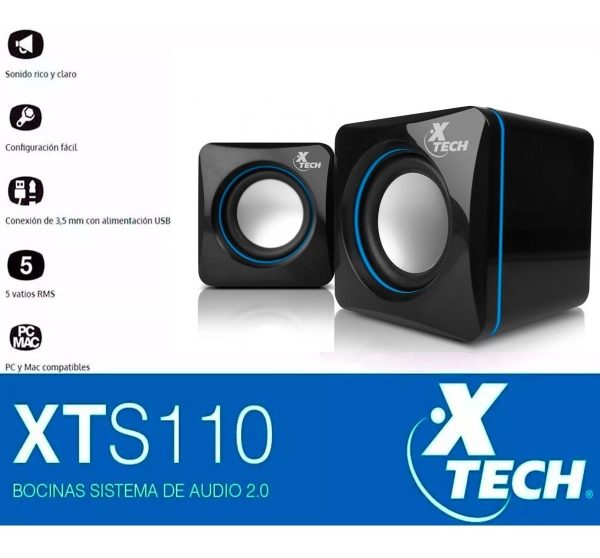 Bocinas / Parlantes Xetech XTS-110